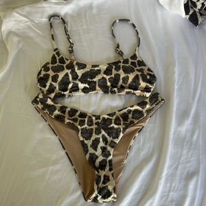 Aerie Print Bikini Medium
